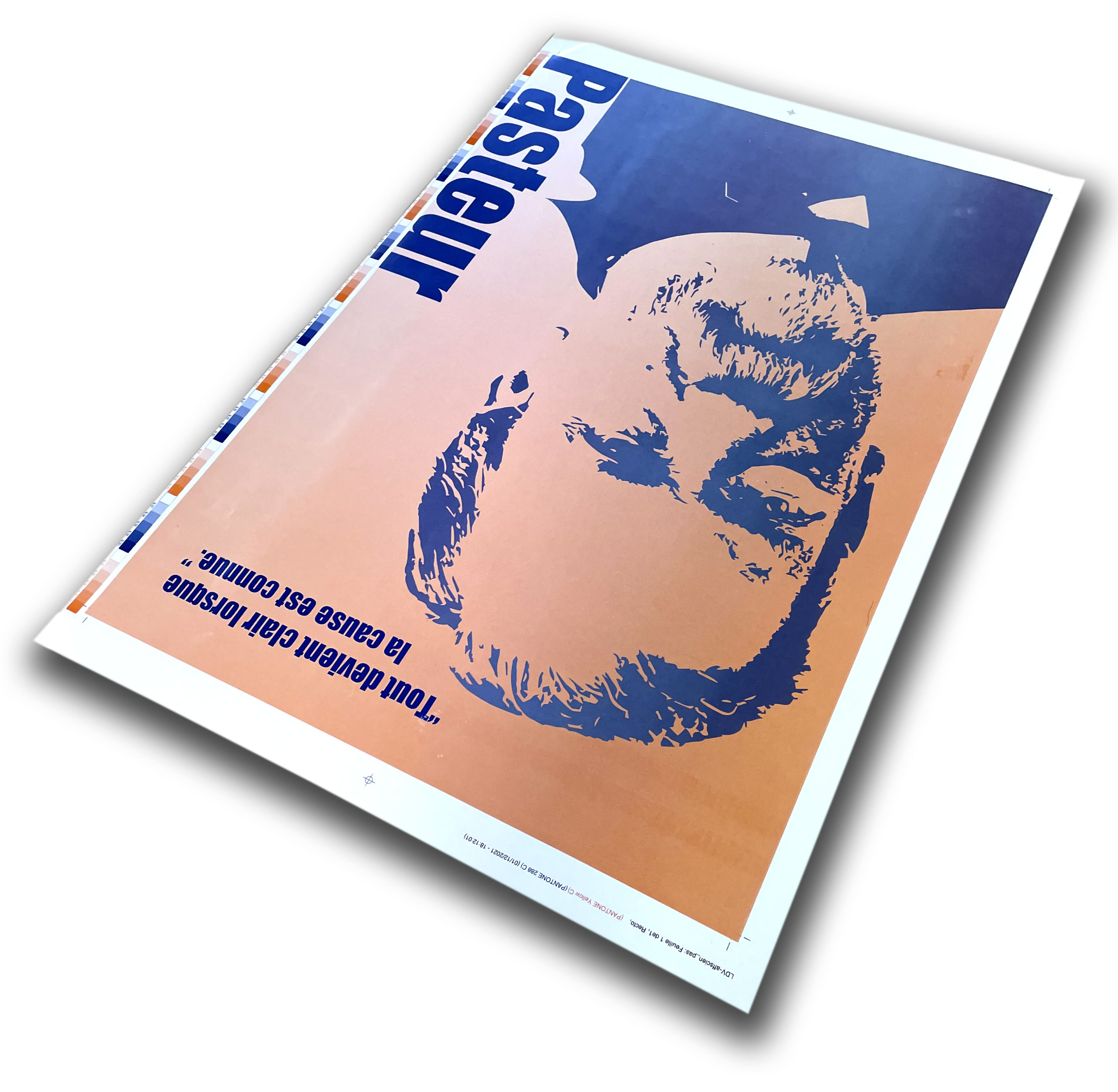 affiche sur les savants célèbres