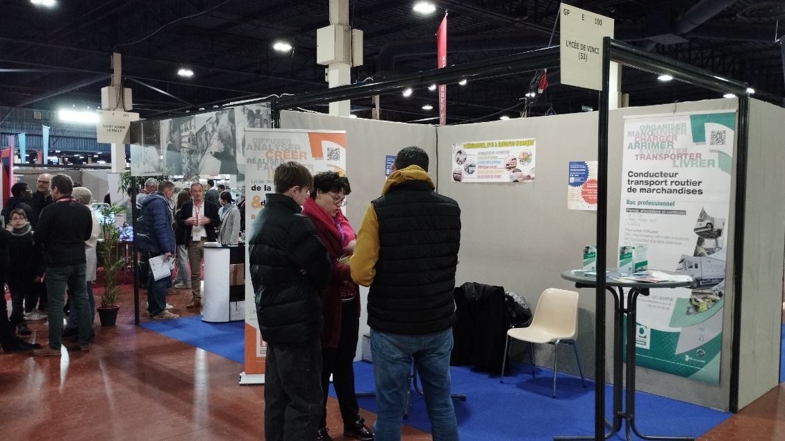 Forum de l'orientation d'Angers / Stand Bac pro